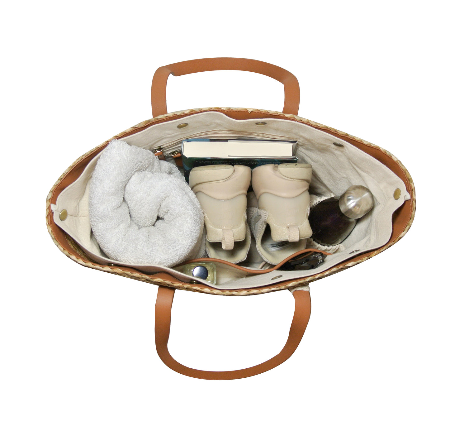 Natural Seagrass Market Tote