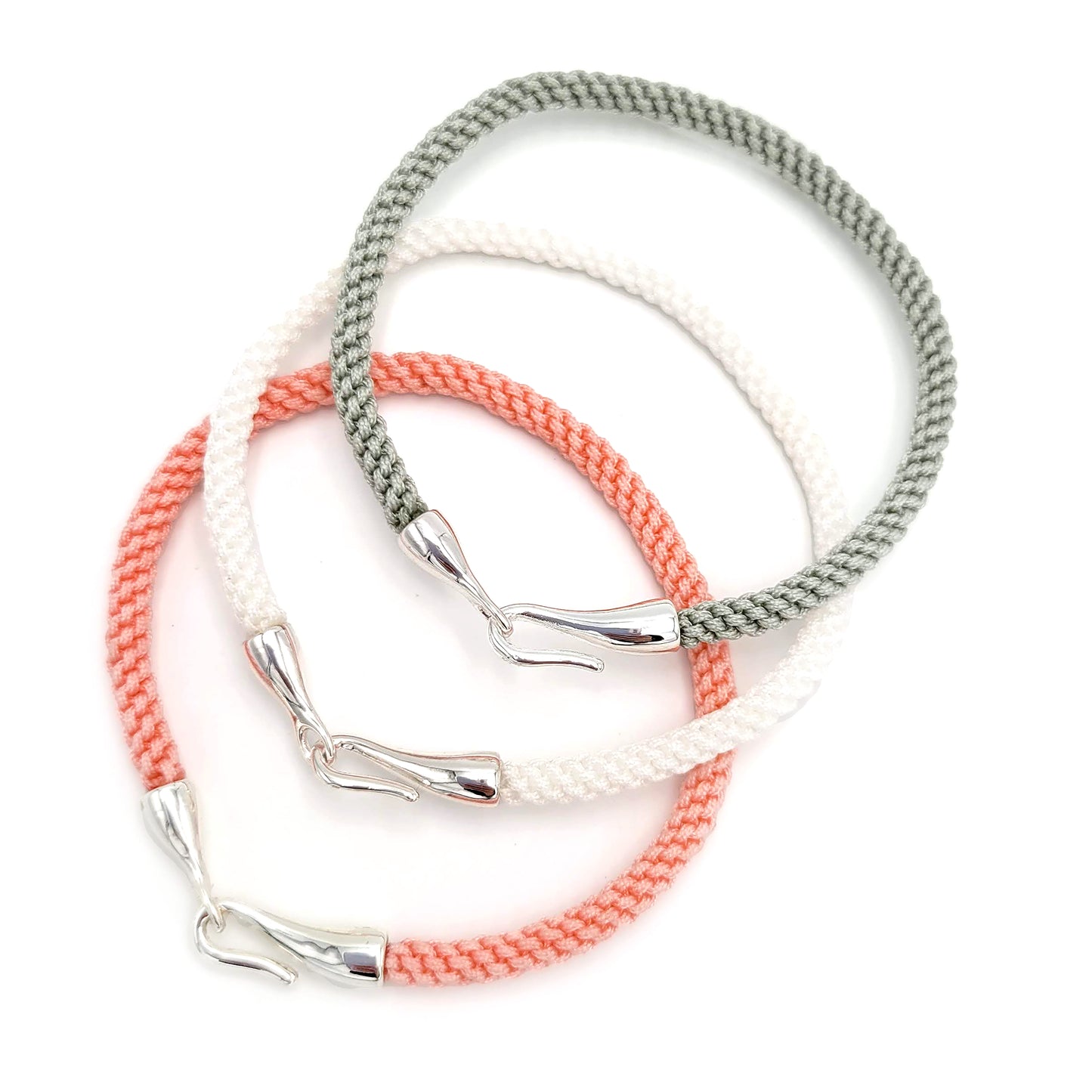 Classic Rope Set - Peach/ White/ Stone