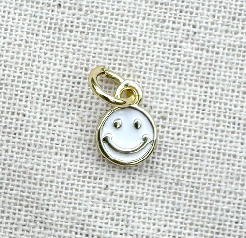 Tiny Smiley Charm